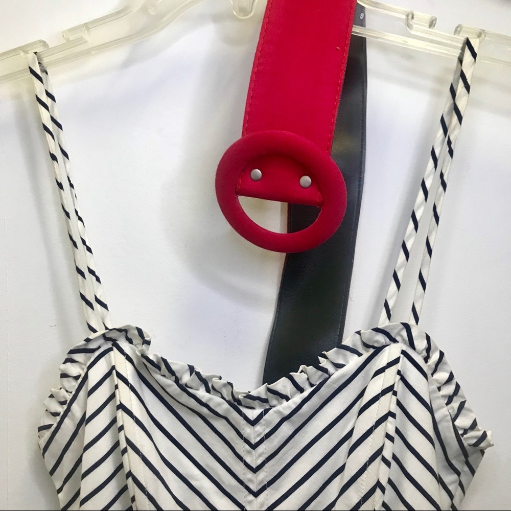 Nautical Dress W/ BELT